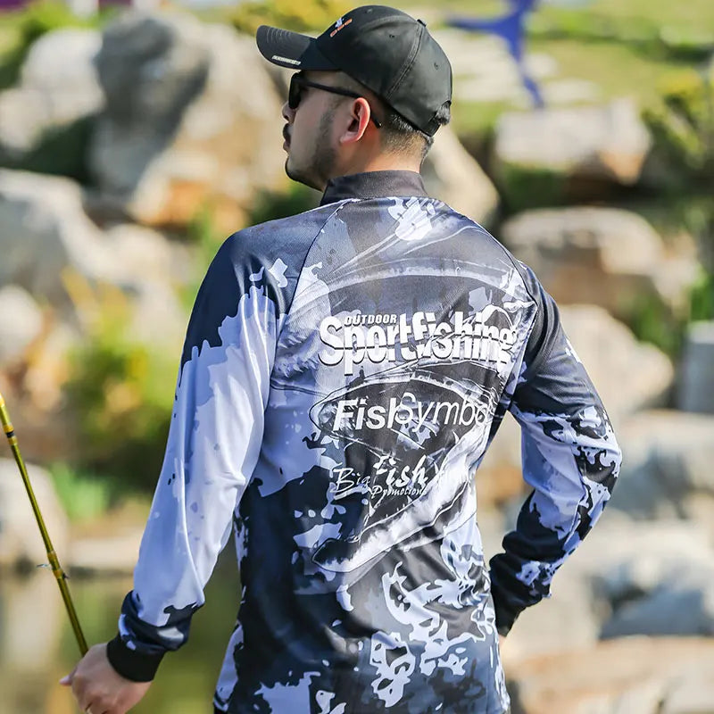 DIAOLIAN Stand-up Collar Fishing Shirt: Ultimate Sun Protection