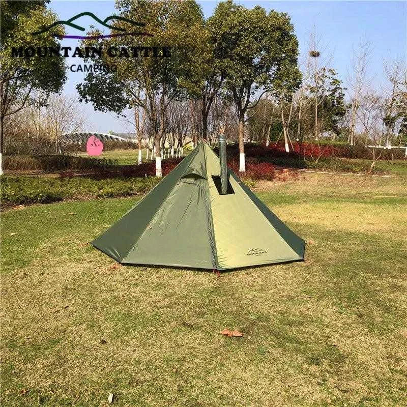 Mountain Cattle Ultralight 2-3 Person Pyramid Tent - Nex Fisher Hub