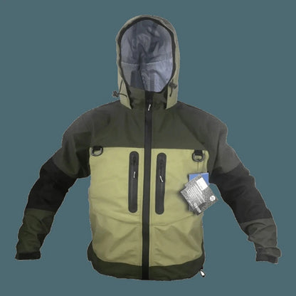 ELUANSHI Waterproof Breathable Fly Fishing Clothes Wader Jacket Wading clothing apparel - Nex Fisher Hub