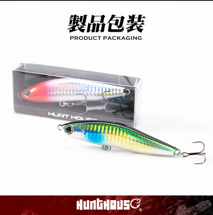 Hunthouse Sinking Lipless Pencil Fishing Lure 70mm/13.5g 95mm/24g Honey Trap