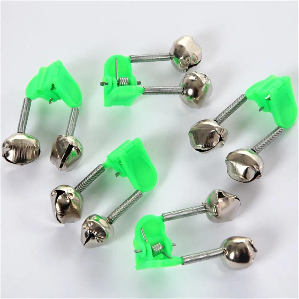 5pcs/lot Qulaity Fishing Rod Stalk Bell Fishing Bite Alarms Rod Clamp Nex Fisher Hub