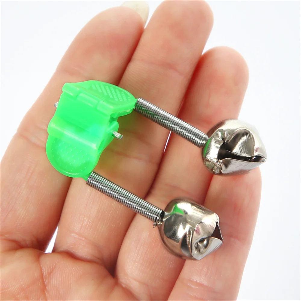 5pcs/lot Qulaity Fishing Rod Stalk Bell Fishing Bite Alarms Rod Clamp Nex Fisher Hub