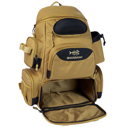 BassDash BD-01 Tactical Tackle BackpackNex Fisher Hub