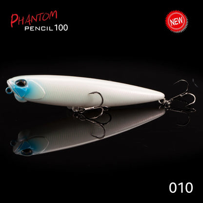 Hunthouse REALIS Pencil Floating Stickbait: Topwater Lure with Unique Knocking Sound