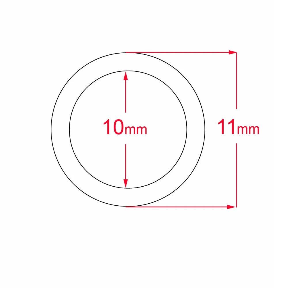 Essential 50-Piece Hirisi Rubber O-Ring Repair Kit for Bite Alarm