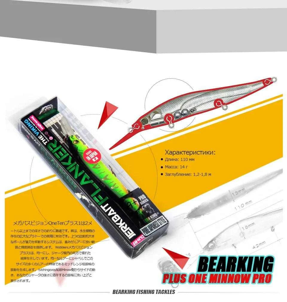 Bearking BK-D-M1 - Jerkbait 14Gr - Nex Fisher Hub