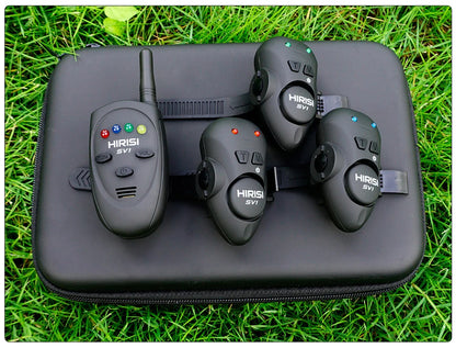 HIRISI SV1 Carp Fishing Bite Alarm Set And 100M Range Receptor: Wireless Indicator