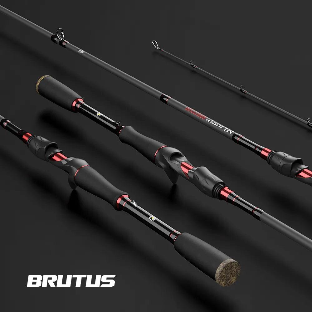 KastKing Brutus Carbon Casting Rod - Nex Fisher Hub