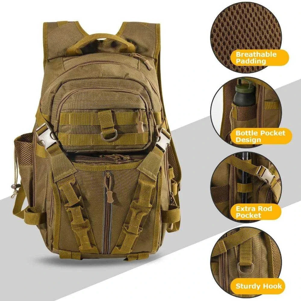 extra large fishing tackle bags Goture Reflective Fishing Tackle Bag