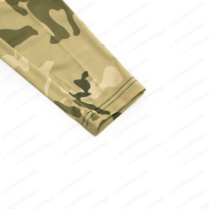 HUK Camouflage Long Sleeve Hooded Fishing Shirt with Mask: UPF 50+ UV Protection for Men