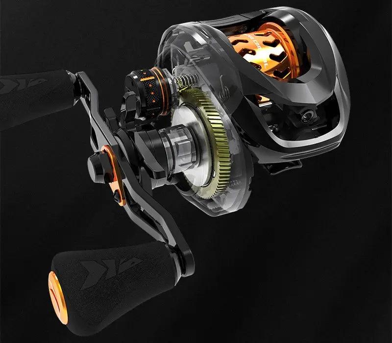 KastKing Zephyr Bait Finesse System BFS Baitcasting Reel 4.5KG 7.2:1 Gear Ratio - Nex Fisher Hub