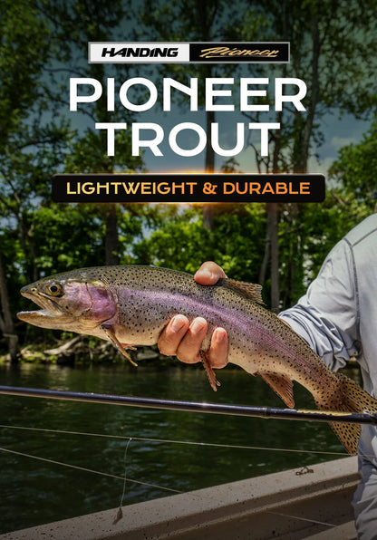 HANDING Pioneer Trout Rod and Ajing Fishing Rods Fast Action UL/L Power 24 Ton Carbon Fibers TS Ceramic Guide