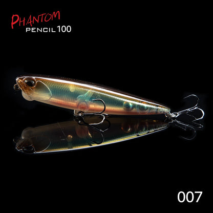 Hunthouse REALIS Pencil Floating Stickbait: Topwater Lure with Unique Knocking Sound