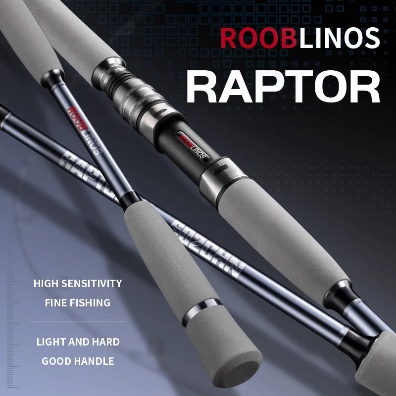 ROOBLINOS RAPTOR II Boat Fishing Rod: 1.8m (70.8 inches / 5.9 feet) Saltwater Casting/Spinning Trolling Rod