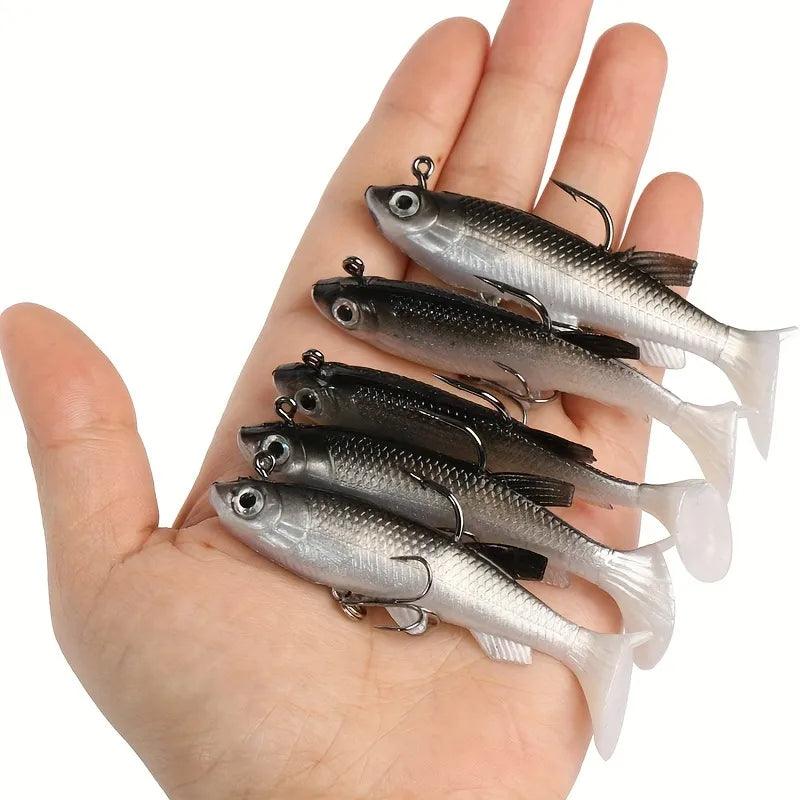 Swimbait 8cm / 3.15in 12.5g / 0.44 Oz 5pcs/Lot