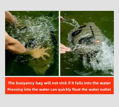 LINNHUE Fishing Shoulder Bag Fishing Tackle Waterproof Bag Outdoor Capacity Fishing Lures Line Box Storage Accessories