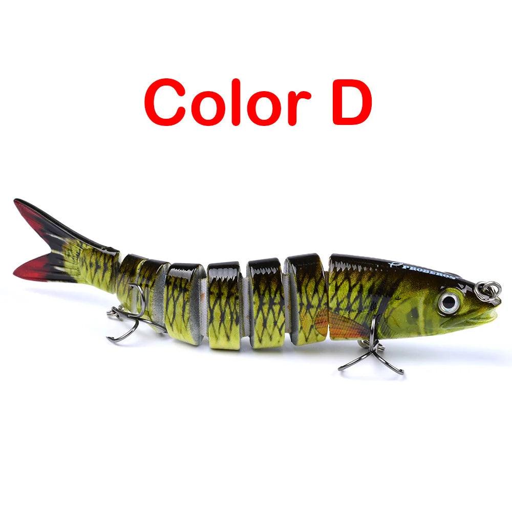 1PCS Multi-section Minnow Fishing Lure 13.5cm 19g Artificial Hard Bait Swimbait Lifelike Wobbler Crankbait Pesca Fishing Tackle - Nex Fisher Hub