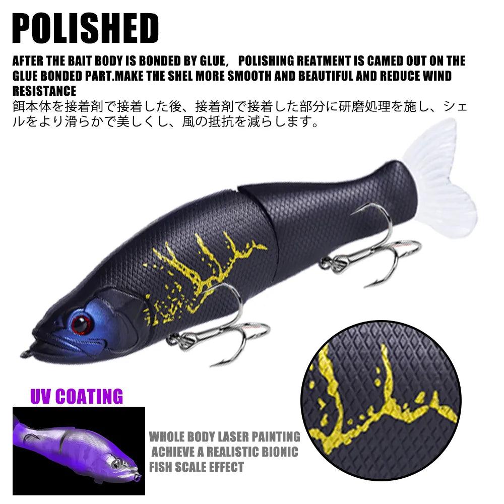 SAMOLLA Swimbait's Seductive Dance 1.06 oz (30g) 5.3 inches (135mm) - Nex Fisher Hub