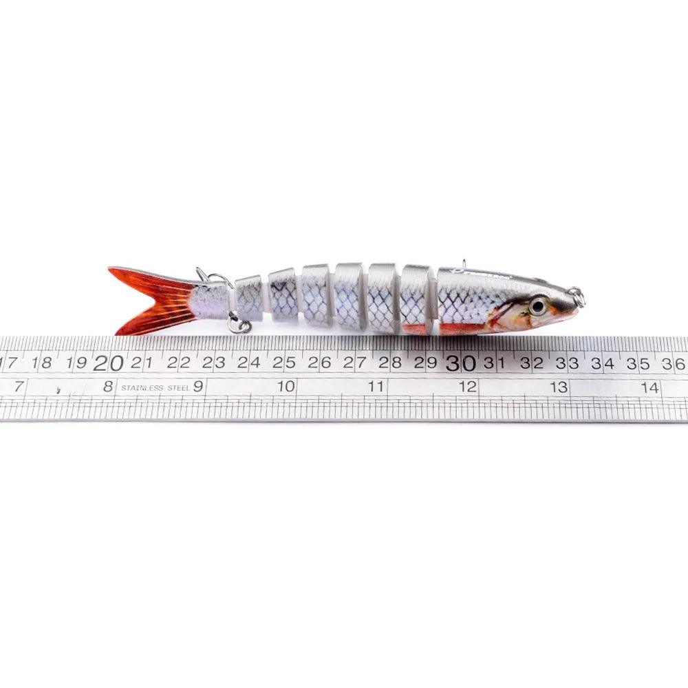 1PCS Multi-section Minnow Fishing Lure 13.5cm 19g Artificial Hard Bait Swimbait Lifelike Wobbler Crankbait Pesca Fishing Tackle - Nex Fisher Hub