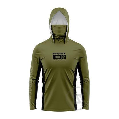 RightTrack Mask Fishing Hoodies: Ultimate Sun Protection for Anglers UPF50+