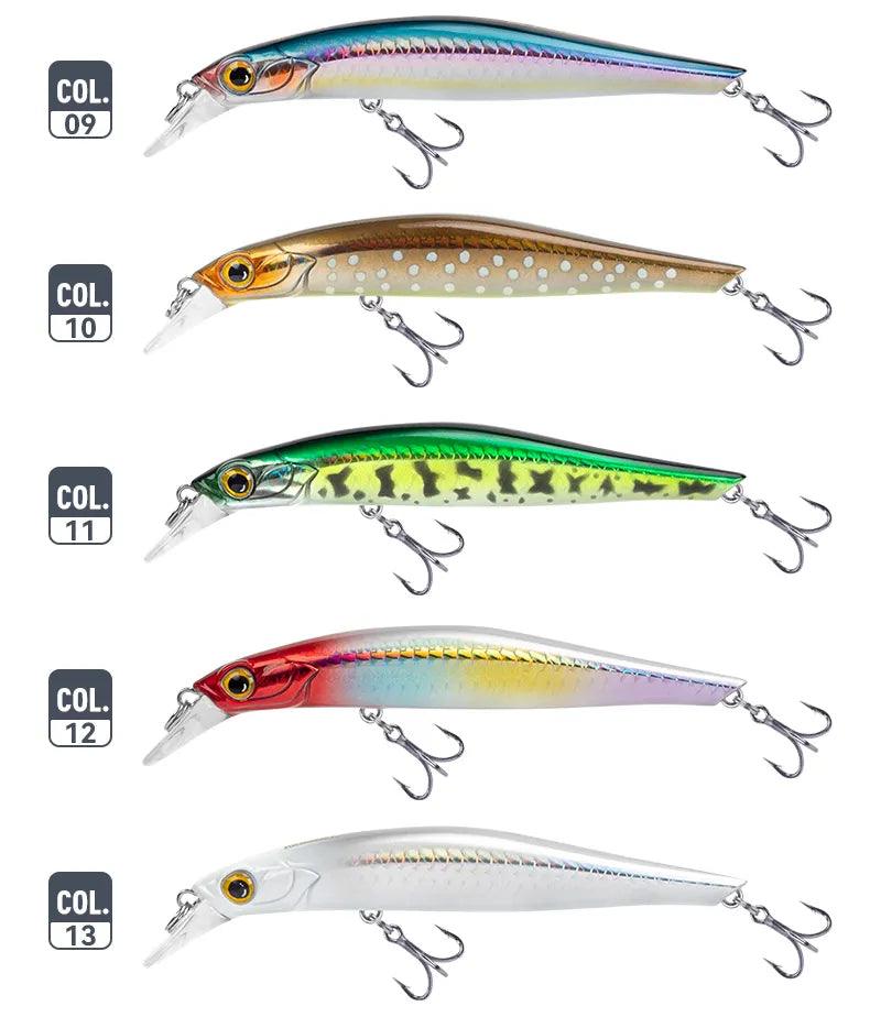 Kingdom Kingart Sinking Minnow Fishing Lures 6g 9g 14g 18.6g Jerkbaits Good Action Wobblers FR Silence Hard Baits Sea Bass - Nex Fisher Hub