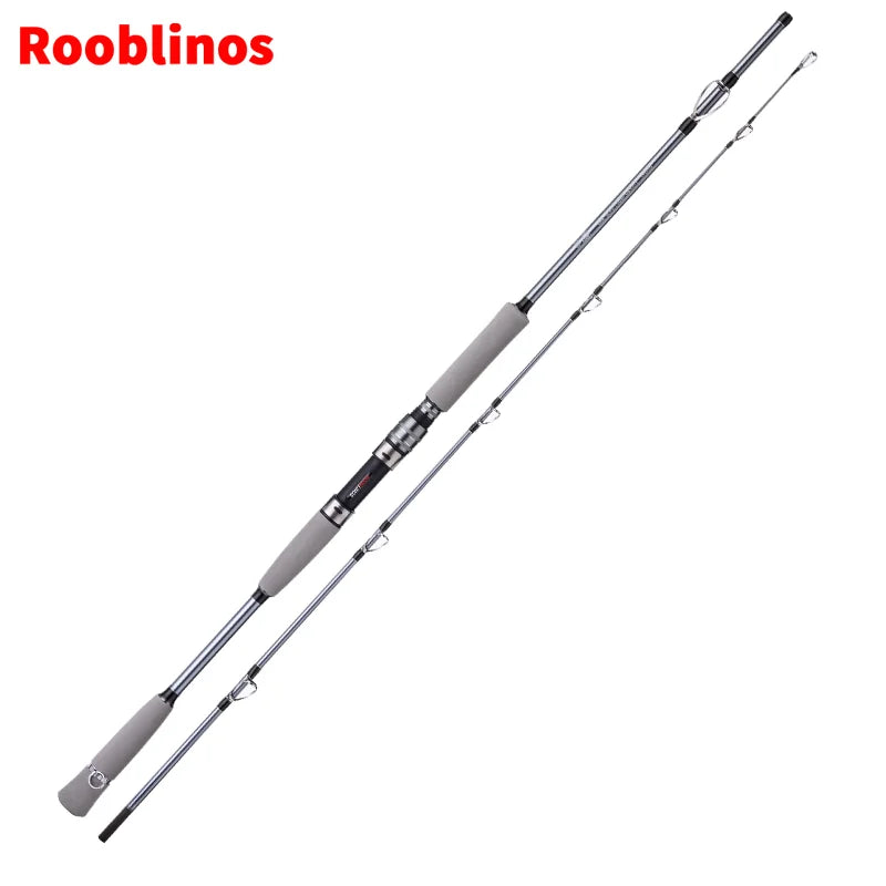 ROOBLINOS RAPTOR II Boat Fishing Rod: 1.8m (70.8 inches / 5.9 feet) Saltwater Casting/Spinning Trolling Rod