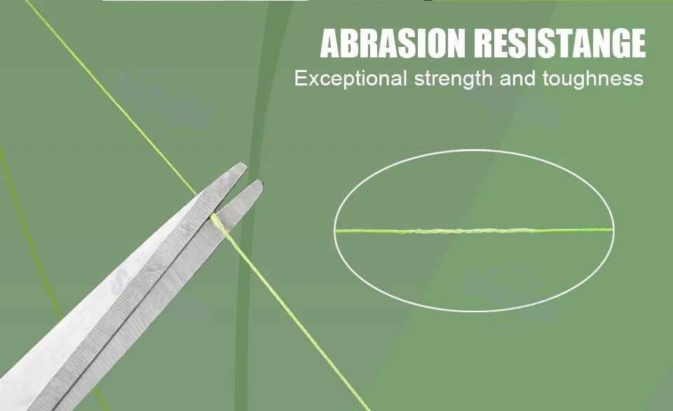 SeaKnight Brand NANO II Series Fishing Lines 300M 100M 4 Weaves Braided Multifilament Seawater-proof UV-proof Si+ Coating 7-15lb - Nex Fisher Hub