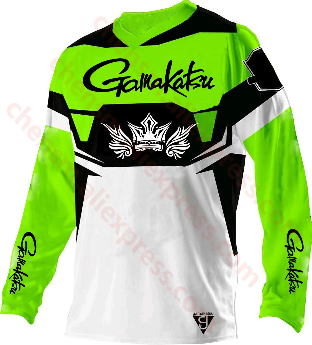 Gamakatsu 2024 Long Sleeve Fishing Shirt Anti-UV