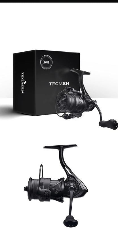 Kingdom Tegmen 5.2:1 6.2:1 143g Spinning Fishing Reels High Speed Gear Ratio Light Carbon Fiber Body Drag 10+1 Bearing Quantity Nex Fisher Hub
