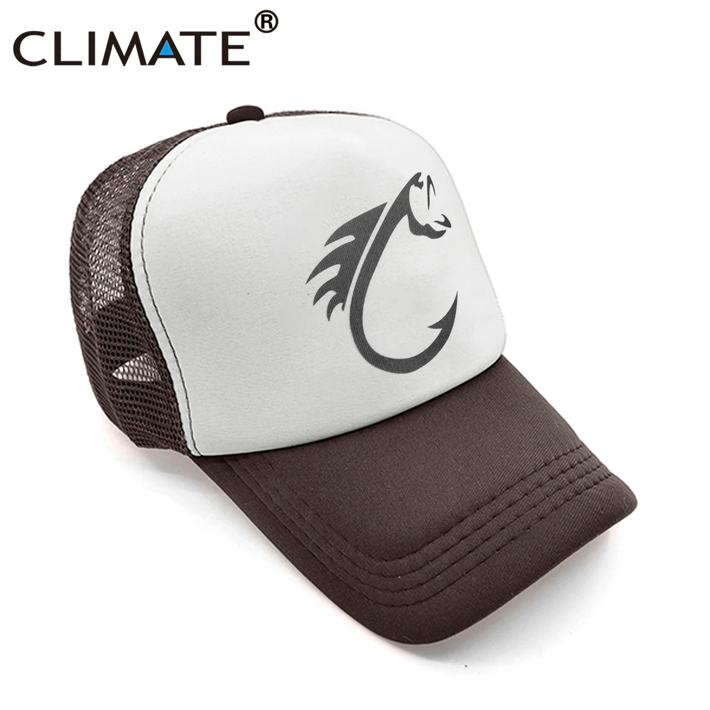 CLIMATE FISH Fishing Trucker Cap Designed for anglers