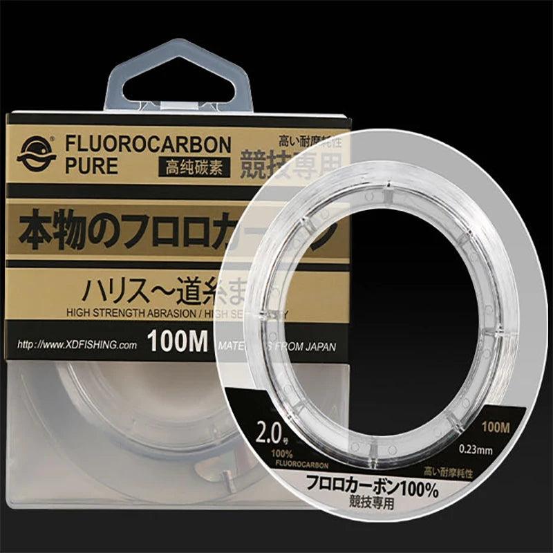 ZUKIBO Japanese Fluorocarbon Fishing Line  100 meters (328 feet)