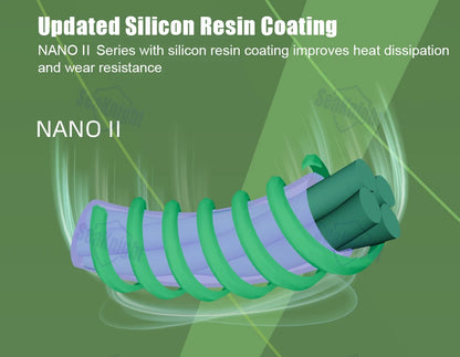 SeaKnight Brand NANO II Series Fishing Lines 300M 100M 4 Weaves Braided Multifilament Seawater-proof UV-proof Si+ Coating 7-15lb - Nex Fisher Hub