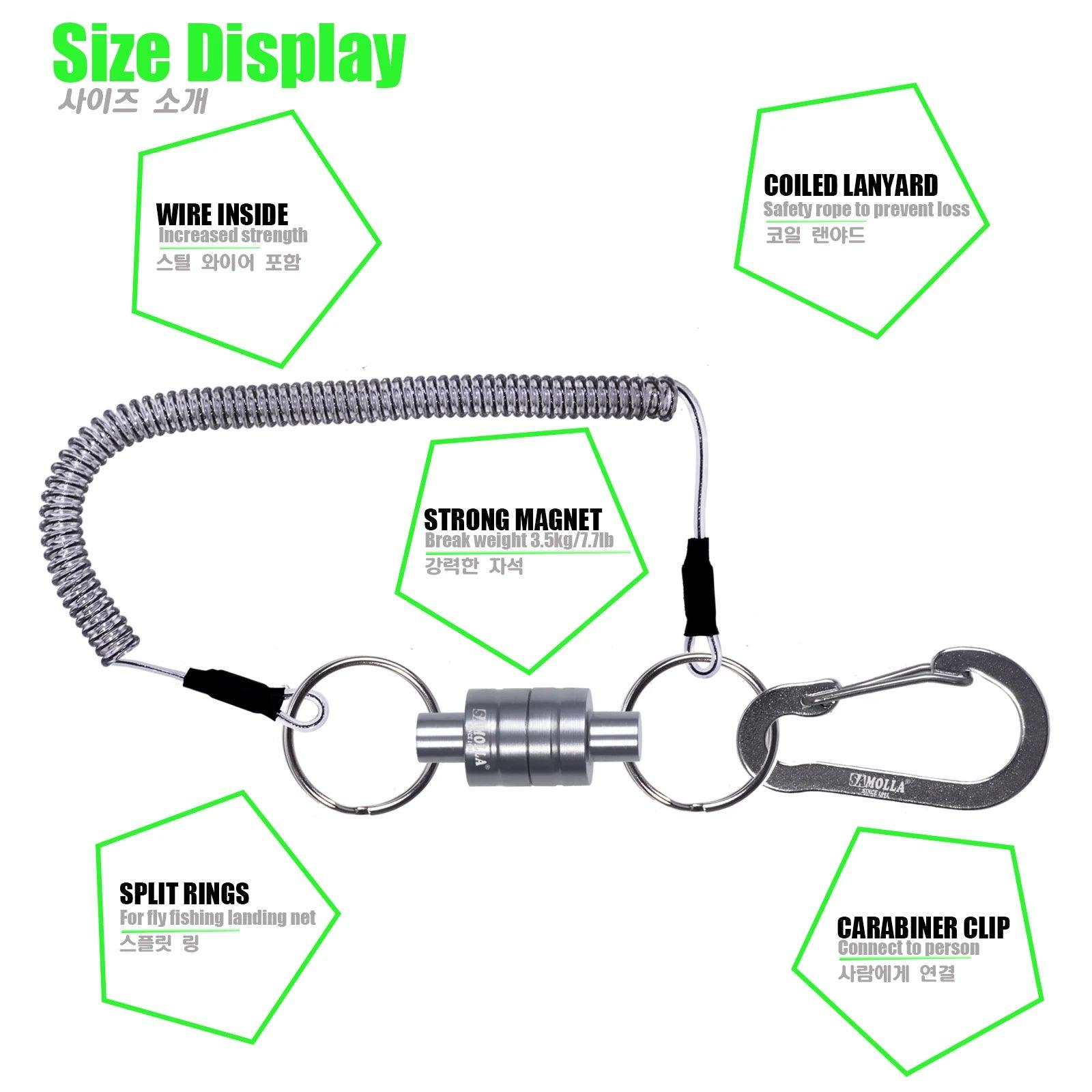 connect fishing net Magnetic Net Release Holder: A Must-Have for Anglers