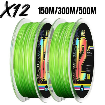 GAOMI X12 X-Strand Braided Fishing Line - Nex Fisher Hub