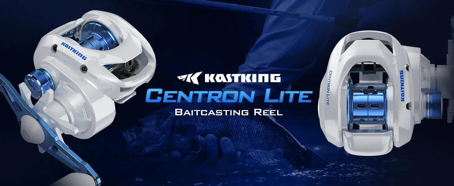 KastKing Centron Lite Baitcasting Reel 7KG Max Drag 5+1 Anti-Reverse Ball Bearings 7.1:1 High-Speed Gear Ratio Fishing Reel - Nex Fisher Hub