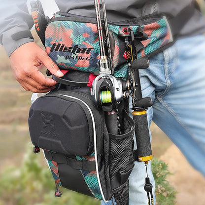 HISTAR Big Capacity Multi-Pocket Fishing Side Bag: The Ultimate Angler's Companion