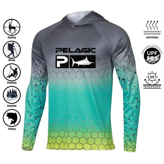 Pelagic Performance Fishing Hoodie Summer 2024