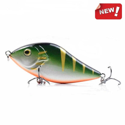 ALASICKA JKB100 Slider: 100mm Wobbler - Multiple ColorsNex Fisher Hub