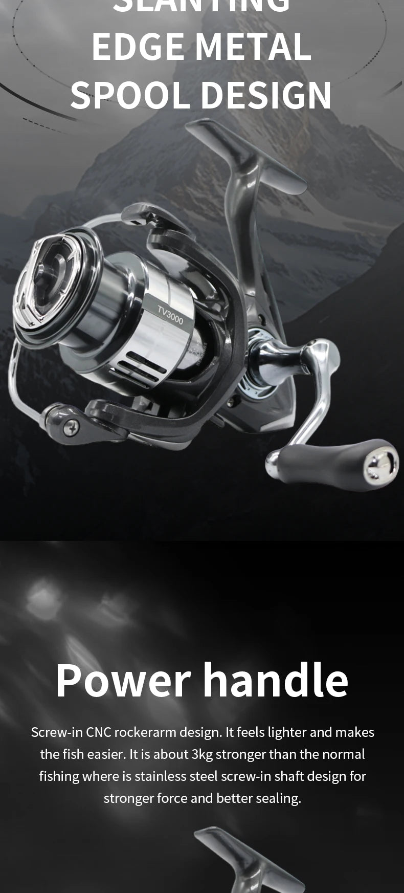 Rooblinos TV Ultralight Spinning Fishing Reel: For Surfcasting And Jigging