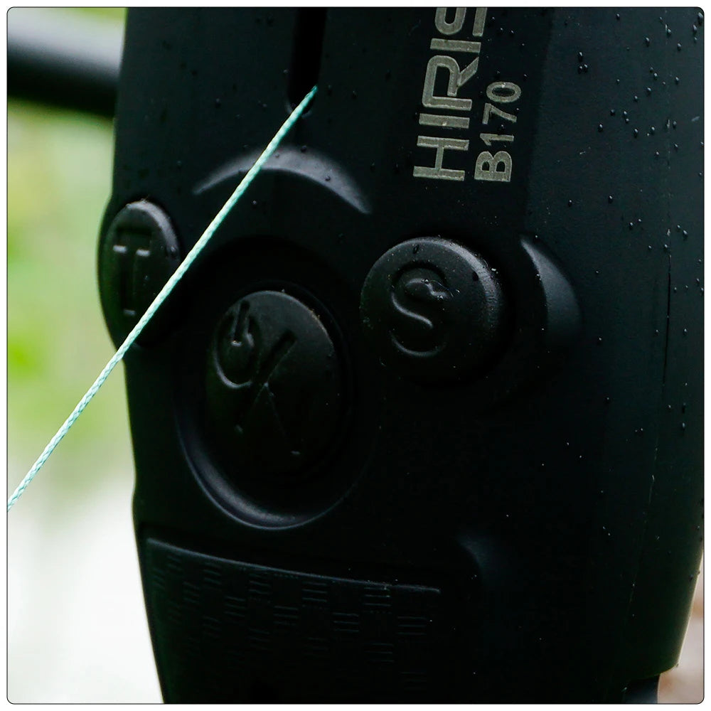 HIRISI B170 Carp Fishing Bite Alarm: Adjustable Volume, Tone, and Sensitivity LED Indicator