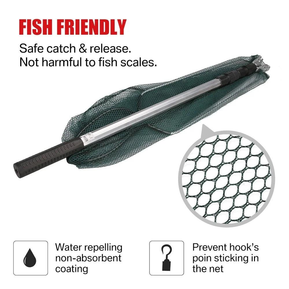 Telescopic Foldable or Telescopic Fishing Net