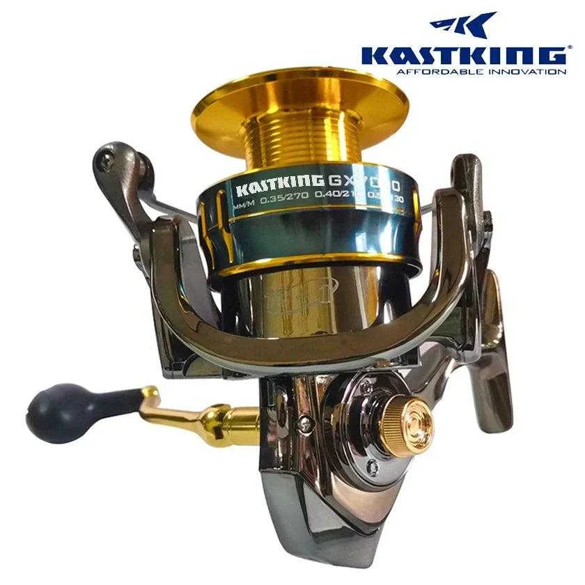 cheap durable fishing reels KastKing CODEK GX Series Spinning (Line Included!)