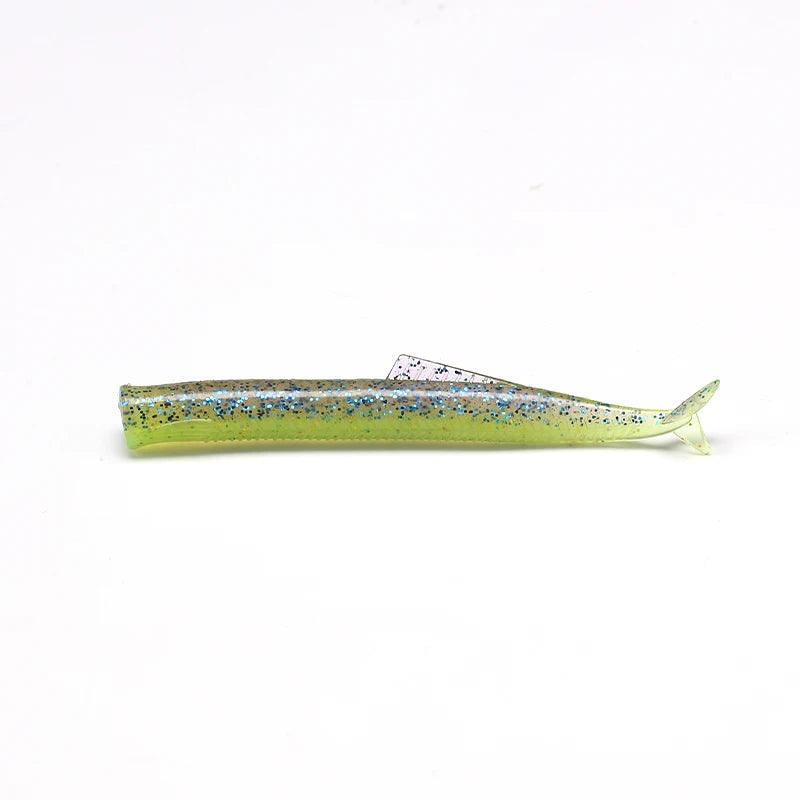 HAIMALUO Flying Soft Fishing Lure Tail Jig Minnow New SAND EEL ArtificNex Fisher Hub