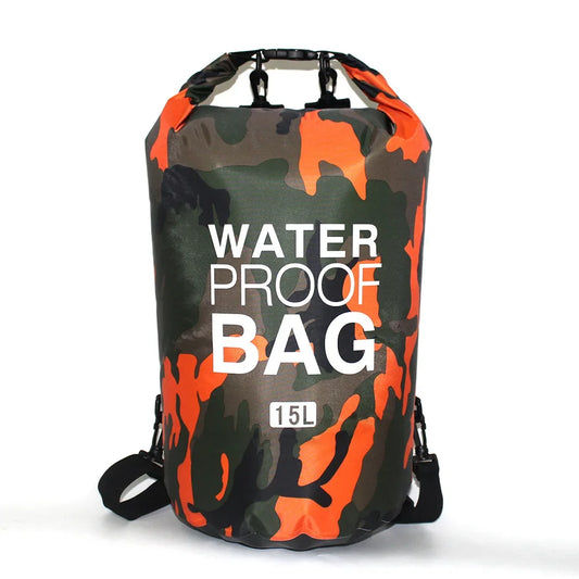 Durable Waterproof Backpack for Fishing and Water Sports - 2L to 30L Capacity