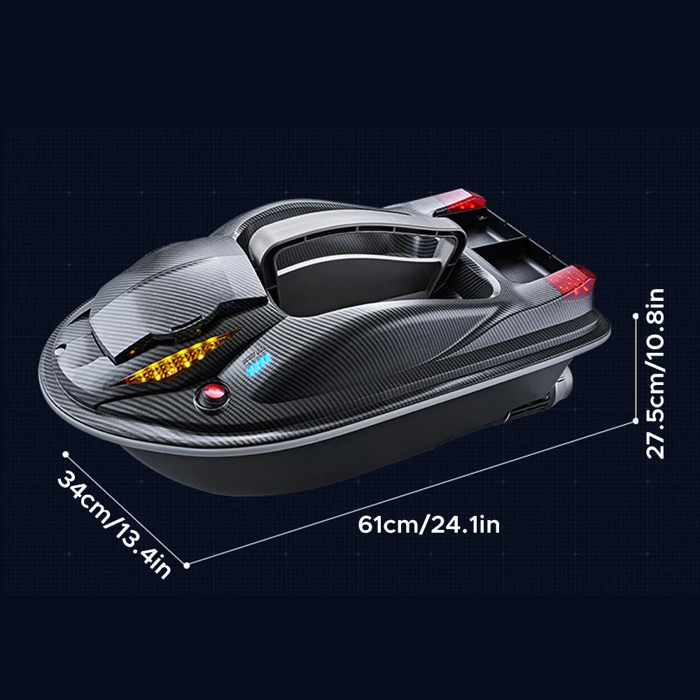 NFH Outdoor 3 Hopper - The 7KG Payload RC Bait Boat - Nex Fisher Hub