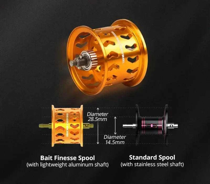 KastKing Zephyr Bait Finesse System BFS Baitcasting Reel 4.5KG 7.2:1 Gear Ratio - Nex Fisher Hub