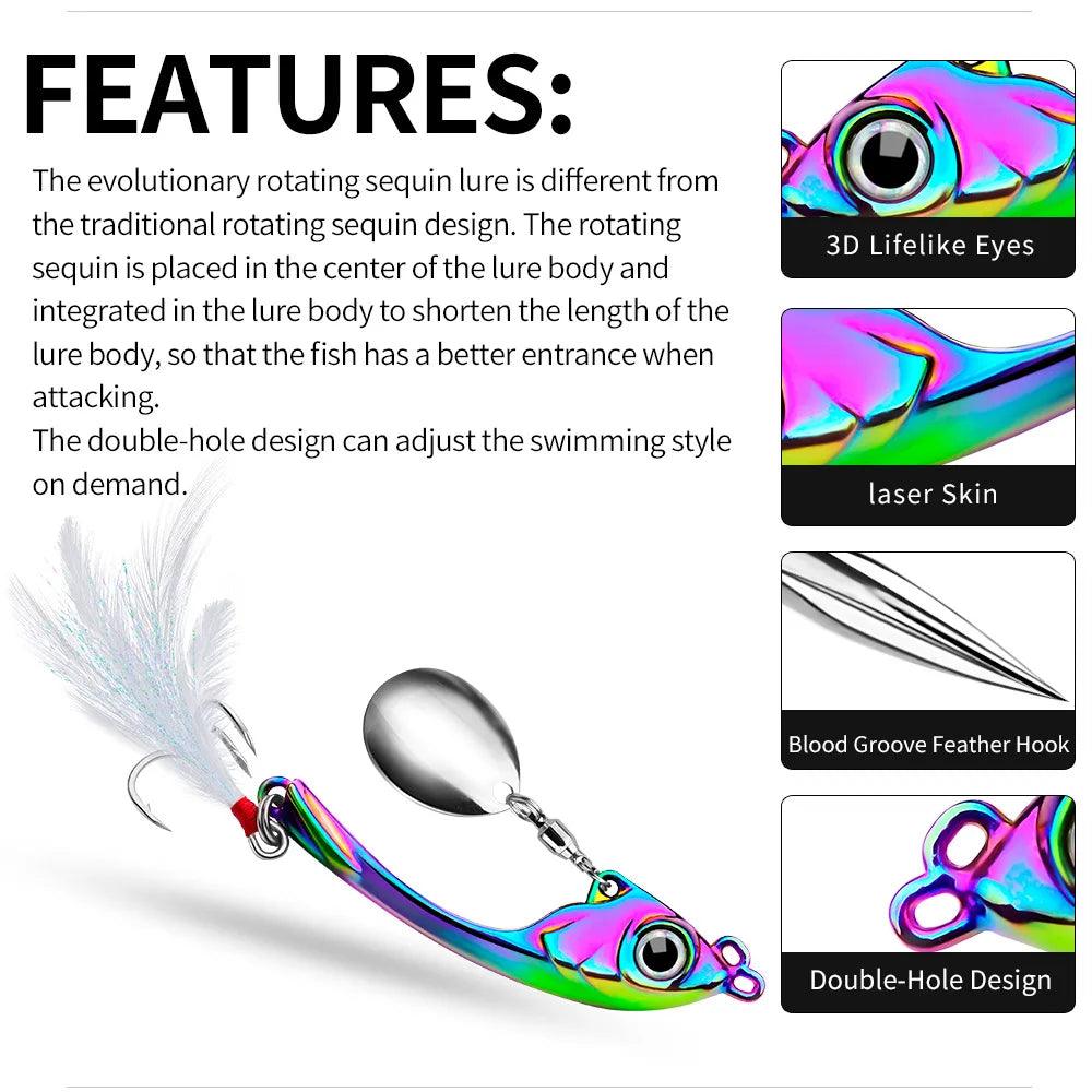 SpinnerBait Lazer VIB (7g-20g)