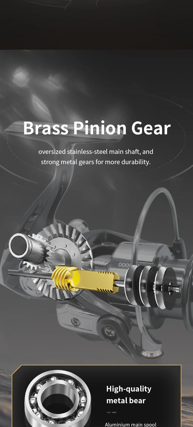 Rooblinos TV Ultralight Spinning Fishing Reel: For Surfcasting And Jigging