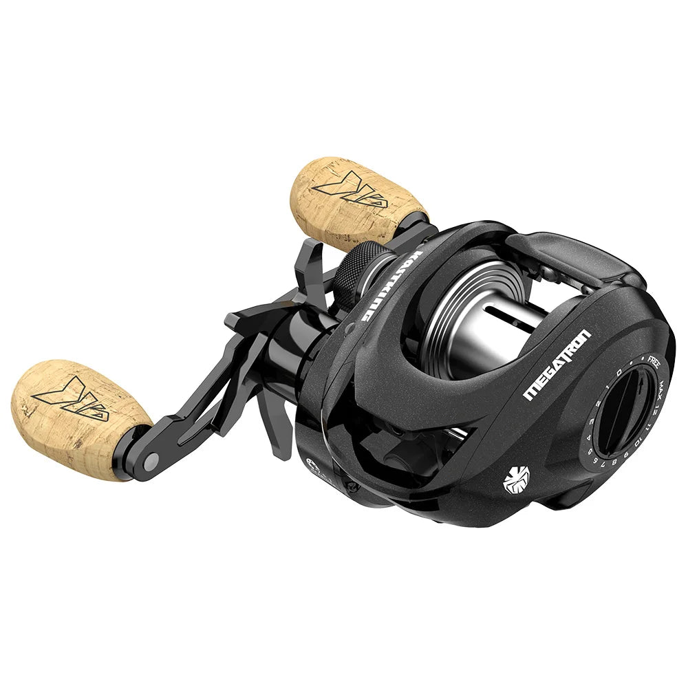 baitcast reels for longer cast KastKing Royale MegaTron Long Cast Baitcasting Reel 7.2:1 Gear Ratio -