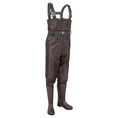 Unisex Waterproof Fishing Waders - Durable Nylon Construction